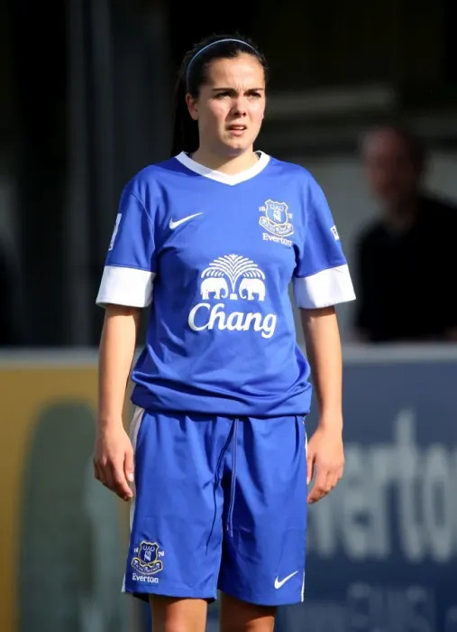 Framed Print : Everton's Harries in Action: FA WSL Clash vs. Bristol Academy (October 7, 2012) - Arriva Stadium Framed Print : Everton's Harries in Action: FA WSL Clash vs. Bristol Academy (October 7, 2012) - Arriva Stadium