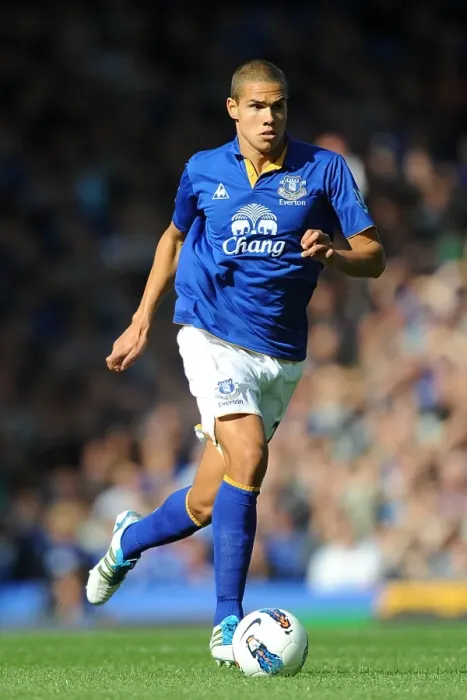 Framed Print : Everton's Jack Rodwell in Action: Everton vs. Wigan Athletic, Barclays Premier League (September 17, 2011), Goodison Park Framed Print : Everton's Jack Rodwell in Action: Everton vs. Wigan Athletic, Barclays Premier League (September 17, 2011), Goodison Park
