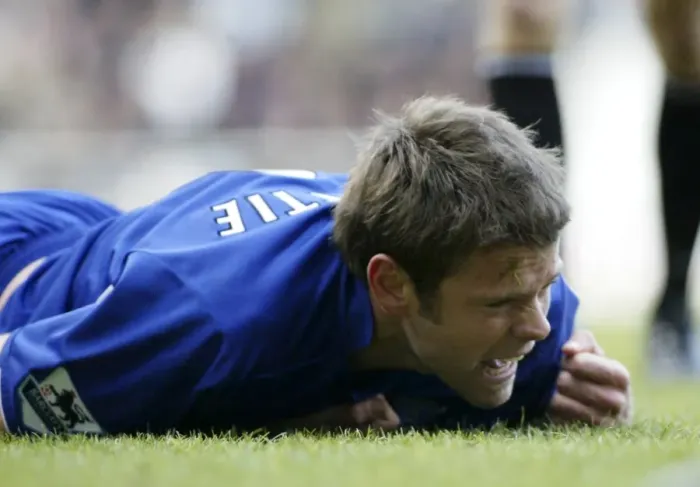Framed Print : Everton's James Beattie in Action: On the Pitch Intensity Framed Print : Everton's James Beattie in Action: On the Pitch Intensity