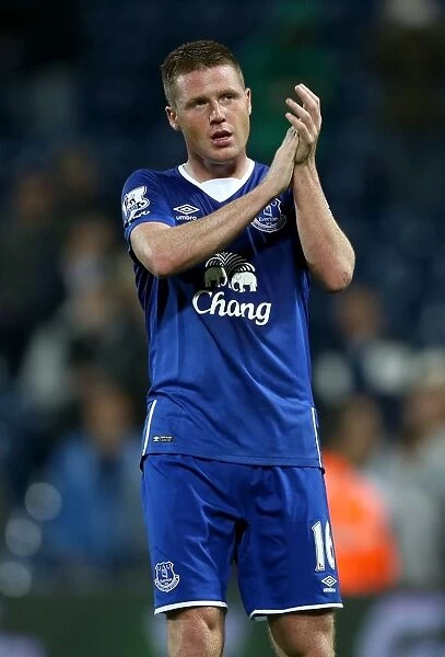 Everton's James McCarthy: Thrilling Celebration as Toffees Secure Victory Over West Bromwich Albion in Premier League