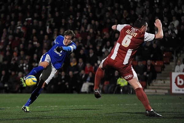 Everton's Jelavic Scores Five in FA Cup Thrashing of Cheltenham (7-1-2013)