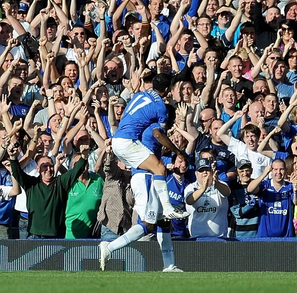 Everton's Joseph Yobo: A Triumphant Moment - The Third Goal Against Blackburn Rovers at Goodison Park