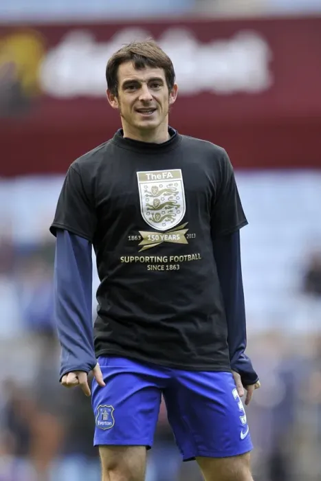 Framed Print : Everton's Leighton Baines Honors FA's 150th Anniversary in Aston Villa vs Everton: Everton 2-0 Villa Park (October 26, 2013) Framed Print : Everton's Leighton Baines Honors FA's 150th Anniversary in Aston Villa vs Everton: Everton 2-0 Villa Park (October 26, 2013)