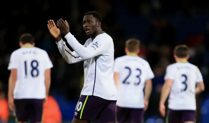 Framed Print : Everton's Lukaku: Premier League Victory Celebration at Selhurst Park Framed Print : Everton's Lukaku: Premier League Victory Celebration at Selhurst Park