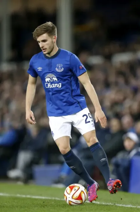 Framed Print : Everton's Luke Garbutt in Europa League Battle: Everton vs BSC Young Boys Framed Print : Everton's Luke Garbutt in Europa League Battle: Everton vs BSC Young Boys