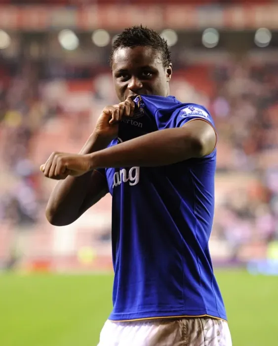 Framed Print : Everton's Magaye Gueye: A Heartfelt Moment of Triumph - FA Cup Victory at Stadium of Light (Sunderland v Everton, 27 March 2012) Framed Print : Everton's Magaye Gueye: A Heartfelt Moment of Triumph - FA Cup Victory at Stadium of Light (Sunderland v Everton, 27 March 2012)