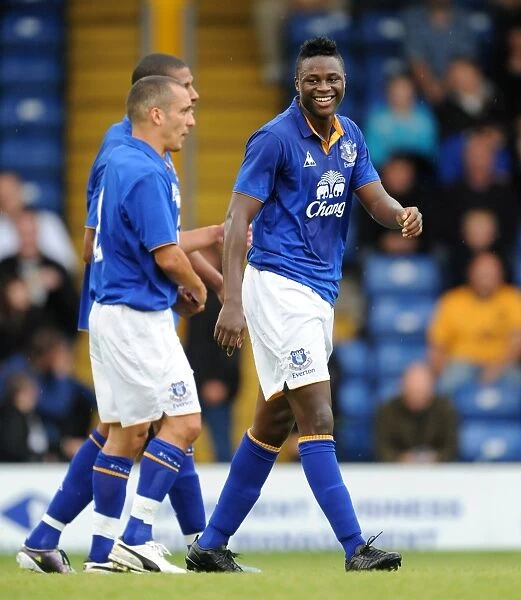 Everton's Magaye Gueye Nets First Goal in Pre-Season Victory over Bury (July 15, 2011)
