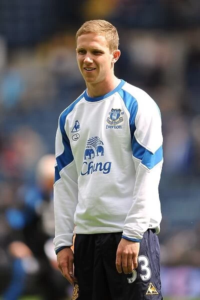 Everton's Nathan Craig in Action: Premier League Clash vs. West Bromwich Albion (14 May 2011)