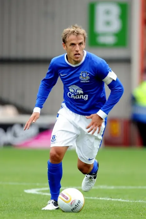 Framed Print : Everton's Phil Neville in Action at Fir Park: Everton vs. Motherwell (Pre-Season Friendly) Framed Print : Everton's Phil Neville in Action at Fir Park: Everton vs. Motherwell (Pre-Season Friendly)