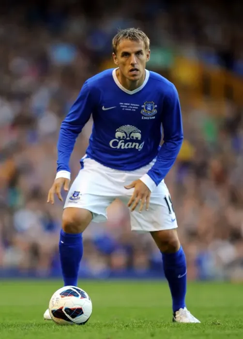 Framed Print : Everton's Phil Neville in Action: Pre-Season Friendly vs AEK Athens at Goodison Park Framed Print : Everton's Phil Neville in Action: Pre-Season Friendly vs AEK Athens at Goodison Park