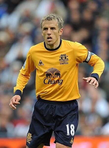 Everton's Phil Neville: Leading Everton in Final BPL Match vs West Bromwich Albion (14 May 2011)