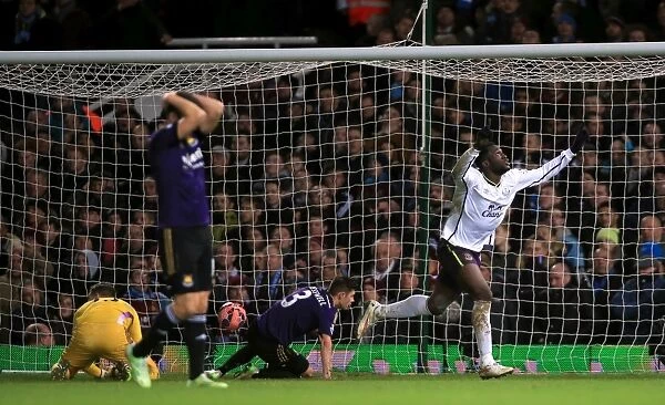 Everton's Romelu Lukaku: FA Cup Glory Celebrated with a Double at Upton Park