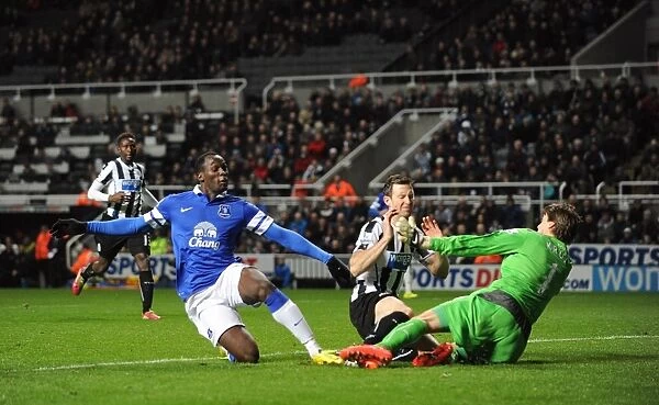 Everton's Romelu Lukaku Scores Brace: Everton Crushes Newcastle United 3-0 (March 25, 2014)