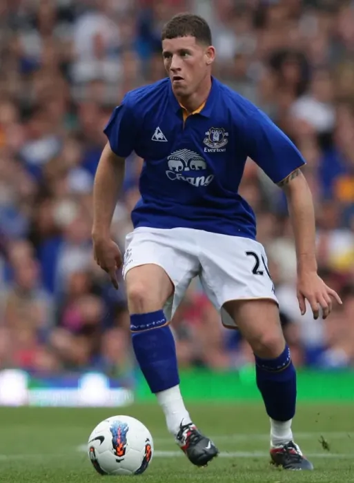 Framed Print : Everton's Ross Barkley in Action: Everton FC vs Villarreal (2011) - Pre-Season Friendly at Goodison Park