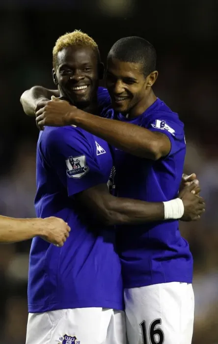Framed Print : Everton's Saha and Beckford: United in Victory - Carling Cup Second Round Goal Celebration (Everton vs Huddersfield, 2010) Framed Print : Everton's Saha and Beckford: United in Victory - Carling Cup Second Round Goal Celebration (Everton vs Huddersfield, 2010)