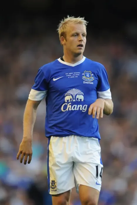 Framed Print : Everton's Steven Naismith in Action: Pre-Season Friendly vs AEK Athens at Goodison Park Framed Print : Everton's Steven Naismith in Action: Pre-Season Friendly vs AEK Athens at Goodison Park