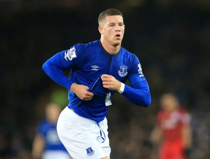 Framed Print : Everton's Thunderbolt: Ross Barkley's Epic Opener Against Queens Park Rangers (Premier League) Framed Print : Everton's Thunderbolt: Ross Barkley's Epic Opener Against Queens Park Rangers (Premier League)