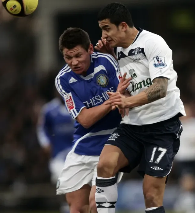 Framed Print : Everton's Tim Cahill in Action: FA Cup Third Round Victory over Macclesfield Town (3 / 1 / 09) Framed Print : Everton's Tim Cahill in Action: FA Cup Third Round Victory over Macclesfield Town (3 / 1 / 09)