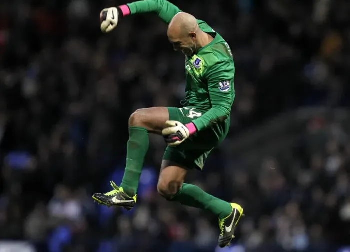 Framed Print : Everton's Tim Howard and Johnny Heitinga: A Jubilant Moment in FA Cup Fourth Round Victory (26-01-2013) Framed Print : Everton's Tim Howard and Johnny Heitinga: A Jubilant Moment in FA Cup Fourth Round Victory (26-01-2013)