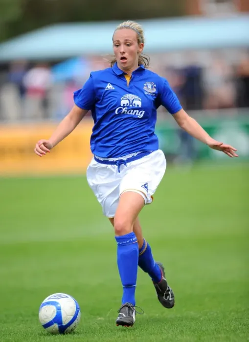 Framed Print : Everton's Toni Duggan in Action: Everton Ladies vs. Lincoln Ladies at Arriva Stadium (FA WSL, 2011) Framed Print : Everton's Toni Duggan in Action: Everton Ladies vs. Lincoln Ladies at Arriva Stadium (FA WSL, 2011)