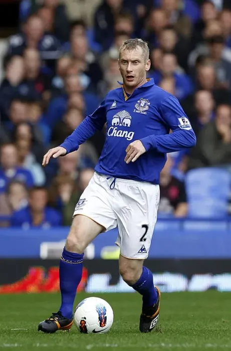 Framed Print : Everton's Tony Hibbert in Action at Goodison Park: Everton vs Wigan Athletic (September 17, 2011) Framed Print : Everton's Tony Hibbert in Action at Goodison Park: Everton vs Wigan Athletic (September 17, 2011)