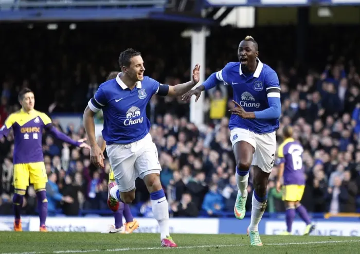 Framed Print : Everton's Traore and Jagielka: Unity in Victory - FA Cup Fifth Round Goal Celebration (16-02-2014) Framed Print : Everton's Traore and Jagielka: Unity in Victory - FA Cup Fifth Round Goal Celebration (16-02-2014)
