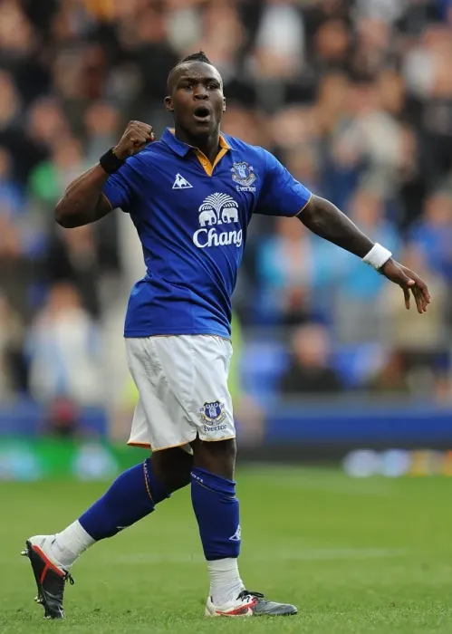 Framed Print : Everton's Triple Threat: Royston Drenthe's Hat-Trick Seals Dominance Over Wigan Athletic (17 September 2011) Framed Print : Everton's Triple Threat: Royston Drenthe's Hat-Trick Seals Dominance Over Wigan Athletic (17 September 2011)