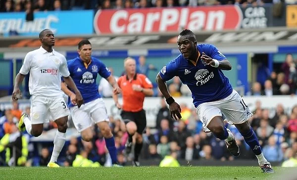 Everton's Triumph: Royston Drenthe's Hat-Trick Glory Over Wigan Athletic (September 17, 2011)