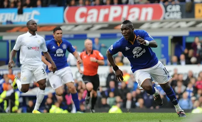 Framed Print : Everton's Triumph: Royston Drenthe's Hat-Trick Glory Over Wigan Athletic (September 17, 2011) Framed Print : Everton's Triumph: Royston Drenthe's Hat-Trick Glory Over Wigan Athletic (September 17, 2011)