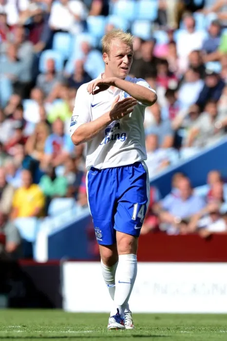 Framed Print : Everton's Triumph at Villa Park: Steven Naismith's Brace Secures 3-1 Victory over Aston Villa (Barclays Premier League, August 25, 2012)
