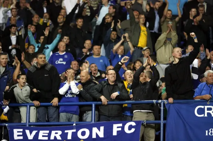 Framed Print : Everton's Ukrainian Triumph: Metalist Kharkiv vs Everton, UEFA Cup Second Leg