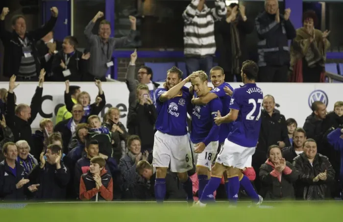 Framed Print : Everton's Unforgettable Carling Cup Victory: Phil Neville's Thrilling Goal vs. West Bromwich Albion (September 21, 2011) Framed Print : Everton's Unforgettable Carling Cup Victory: Phil Neville's Thrilling Goal vs. West Bromwich Albion (September 21, 2011)