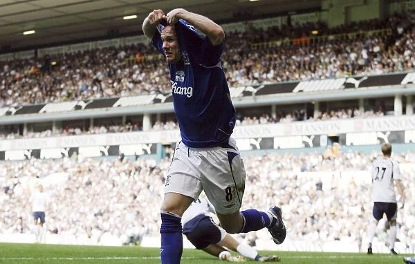 Everton's Unforgettable Moment: Andy Johnson's Euphoric Celebration of the Toffees' Second Goal