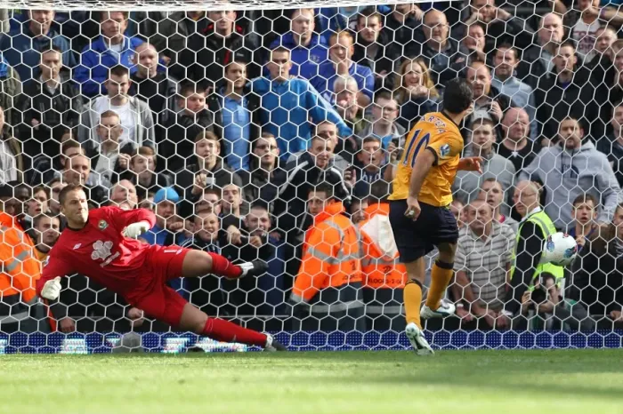Framed Print : Everton's Unforgettable Victory: Mikel Arteta's Penalty Triumph Over Blackburn Rovers (27 August 2011) Framed Print : Everton's Unforgettable Victory: Mikel Arteta's Penalty Triumph Over Blackburn Rovers (27 August 2011)