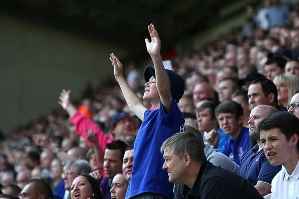 Everton's Unwavering Passion: A Battle at DW Stadium (30 April 2011) - Wigan Athletic vs Everton, Barclays Premier League