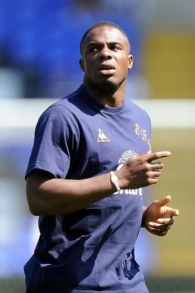 Everton's Victor Anichebe in Action: Thrilling Moments from Everton vs Birmingham City Pre-Season Friendly (July 2011)