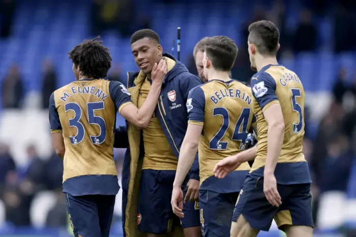 Framed Print : Everton's Victory: Iwobi's Goal Seals Arsenal's Fate at Goodison Park Framed Print : Everton's Victory: Iwobi's Goal Seals Arsenal's Fate at Goodison Park
