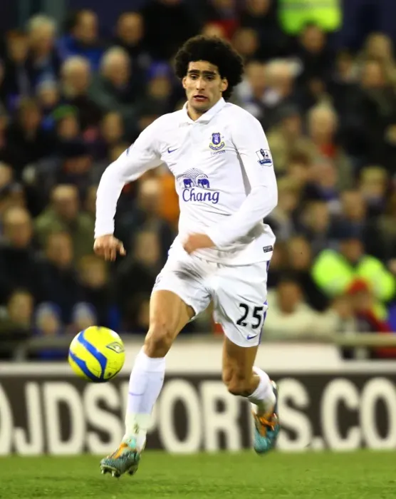 Framed Print : FA Cup Fifth Round Drama: Marouane Fellaini's Epic Performance for Everton vs. Oldham Athletic Framed Print : FA Cup Fifth Round Drama: Marouane Fellaini's Epic Performance for Everton vs. Oldham Athletic