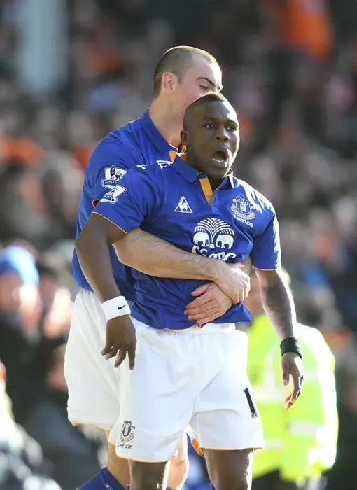 Framed Print : FA Cup - Fifth Round - Everton v Blackpool - Goodison Park