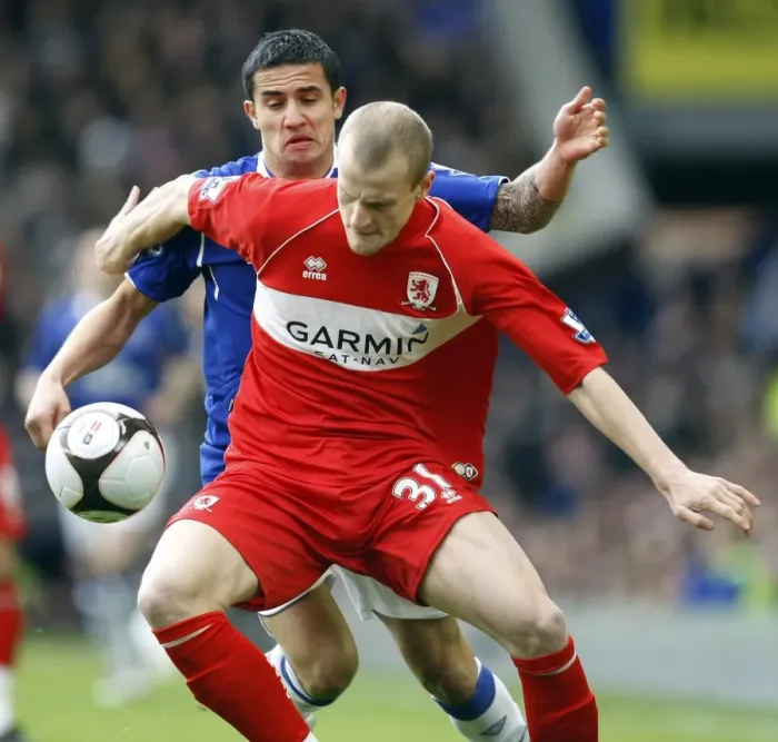 Framed Print : FA Cup Quarterfinal Showdown: Tim Cahill vs David Wheater Clash at Goodison Park (March 8, 2009) Framed Print : FA Cup Quarterfinal Showdown: Tim Cahill vs David Wheater Clash at Goodison Park (March 8, 2009)