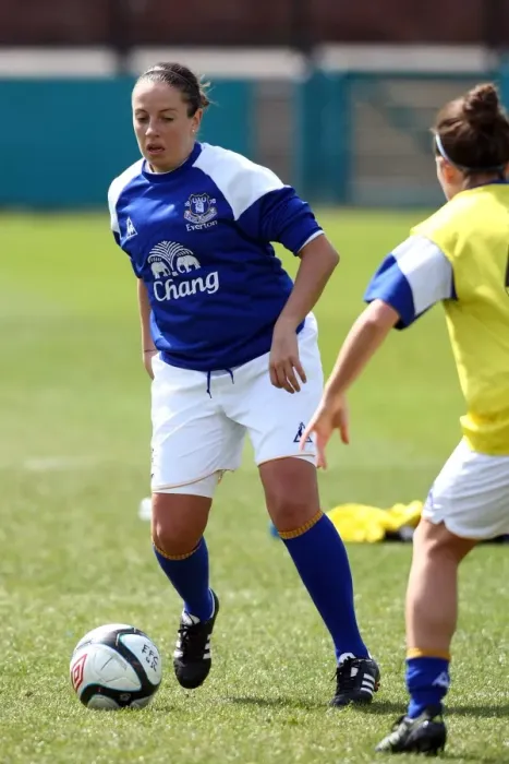 Framed Print : FA Womens Super League Showdown: Everton Ladies vs. Lincoln Ladies at Arriva Stadium (6 May 2012) - Amy Kane in Action Framed Print : FA Womens Super League Showdown: Everton Ladies vs. Lincoln Ladies at Arriva Stadium (6 May 2012) - Amy Kane in Action