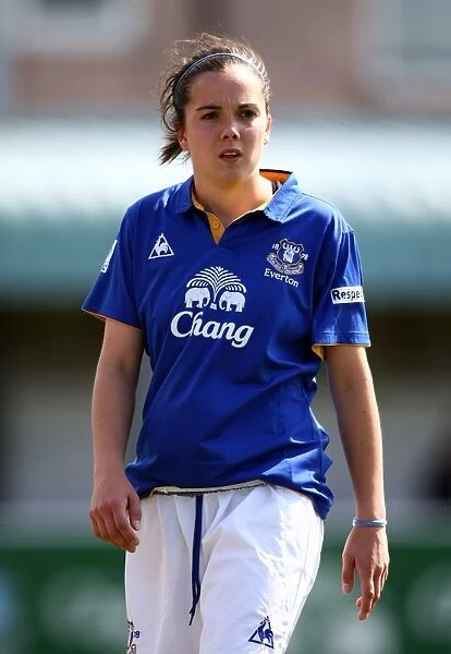 FA WSL Clash at Arriva Stadium: Everton Ladies vs. Lincoln Ladies - Gwennan Harries in Action (May 2012)