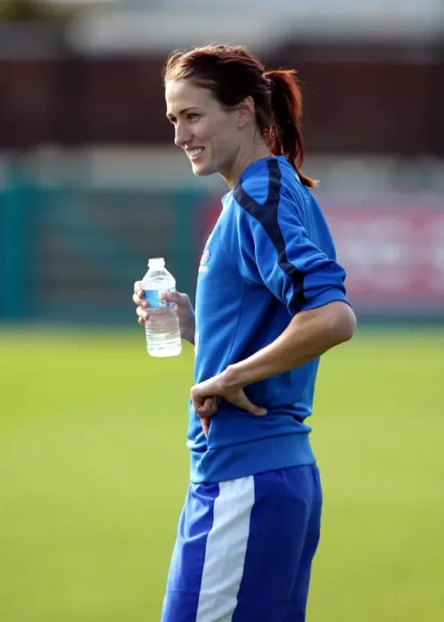 Framed Print : FA WSL Showdown at Arriva Stadium: Jill Scott in Action - Everton Ladies vs. Bristol Academy Women Framed Print : FA WSL Showdown at Arriva Stadium: Jill Scott in Action - Everton Ladies vs. Bristol Academy Women