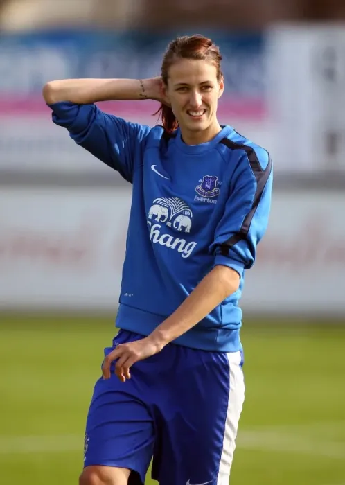 Framed Print : FA WSL Showdown at Arriva Stadium: Jill Scott's Action-Packed Performance for Everton Ladies vs. Bristol Academy Women
