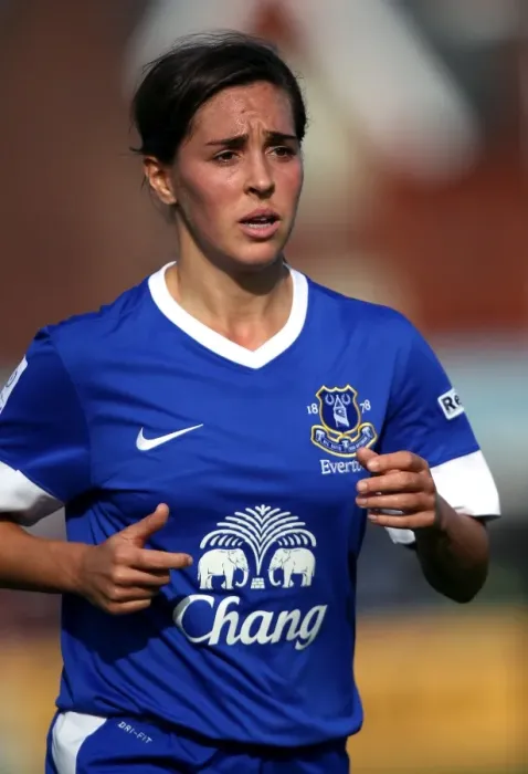 Framed Print : Fara Williams in Action: Everton Ladies vs. Bristol Academy (FA WSL, October 7, 2012)