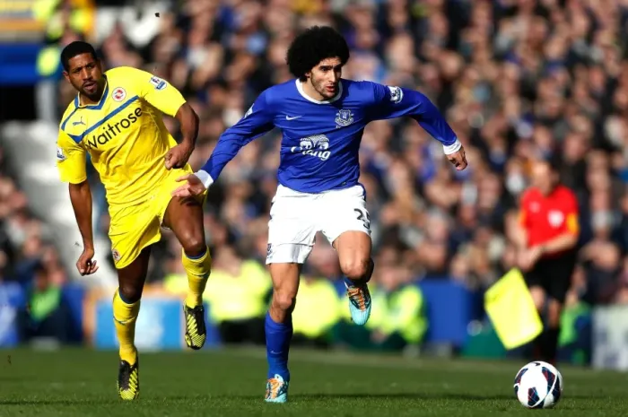 Framed Print : Fellaini's Dominance: Everton's 3-1 Victory Over Reading (02-03-2013) - Marouane Fellaini vs Mikele Leigertwood Framed Print : Fellaini's Dominance: Everton's 3-1 Victory Over Reading (02-03-2013) - Marouane Fellaini vs Mikele Leigertwood