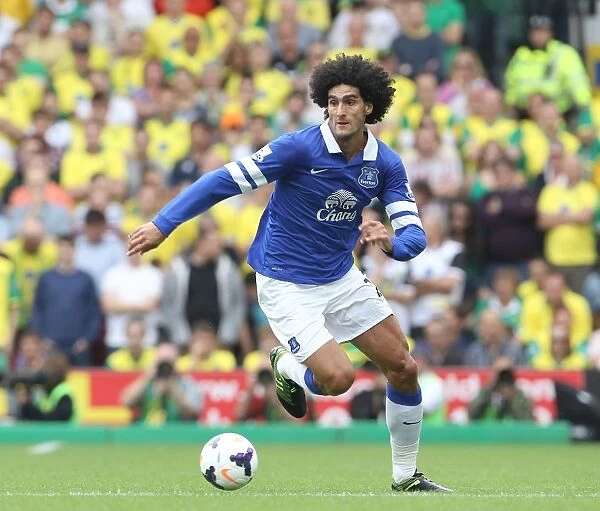Fellaini's Dramatic Double: Everton Escapes Norwich City Draw in EPL Thriller (August 17, 2013)