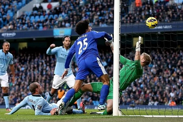 Fellaini's Dramatic Equalizer: Manchester City vs. Everton, Etihad Stadium (1-1) - December 1, 2012