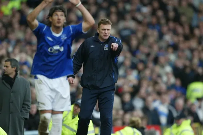 Framed Print : A Flashback to Everton 0-1 Chelsea (12-02-05)