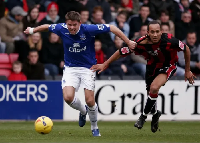 Framed Print : Football - AFC Bournemouth v Everton Friendly Match - The Fitness First Stadium at Dean Court - 06  /  0